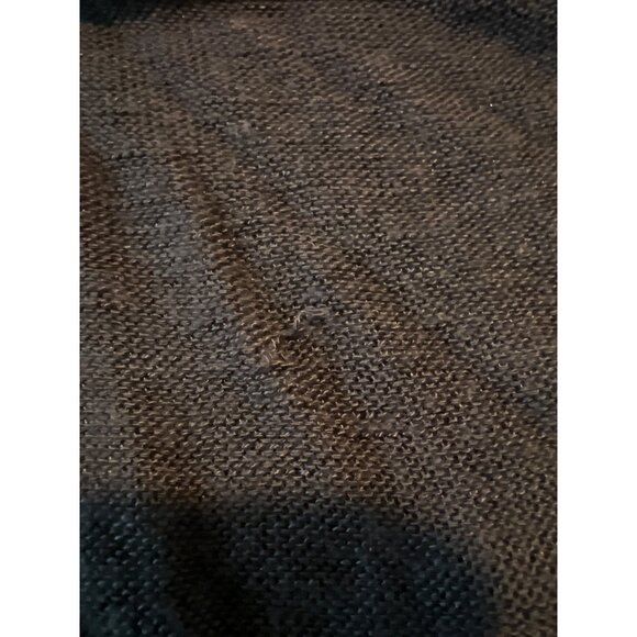 Free People Weekends Layering Top Navy 3/4 Sleeve Scoop‎ Neck Boho Tunic M - Picture 2 of 8